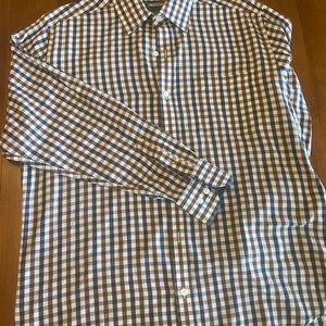 Johnston & Murphy tailored fit long sleeve